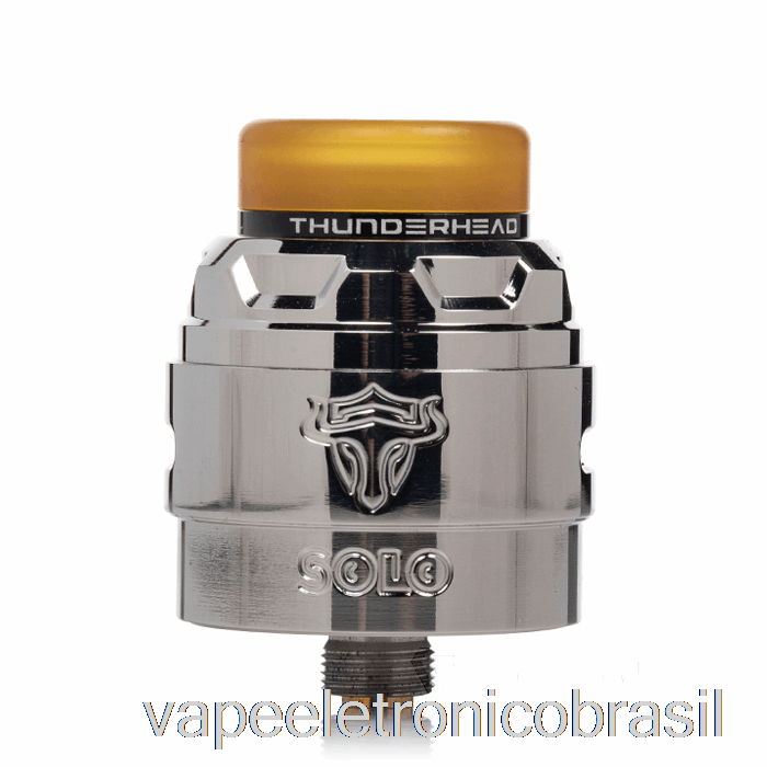 Vape Vaporesso Thunderhead Criações Tauren Solo V1.5 24mm Rda Polonês Ss